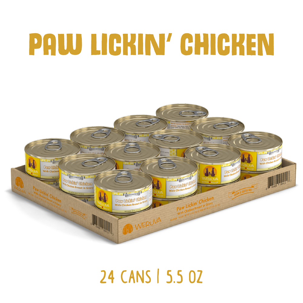 4117-878408003110 Paw Lickin' Chicken 5.5oz Can