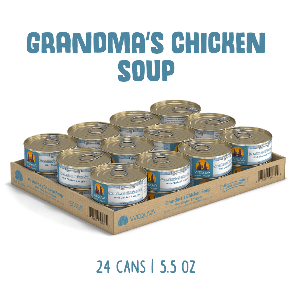4124-878408003127 Grandma's Chicken Soup 5.5oz Can