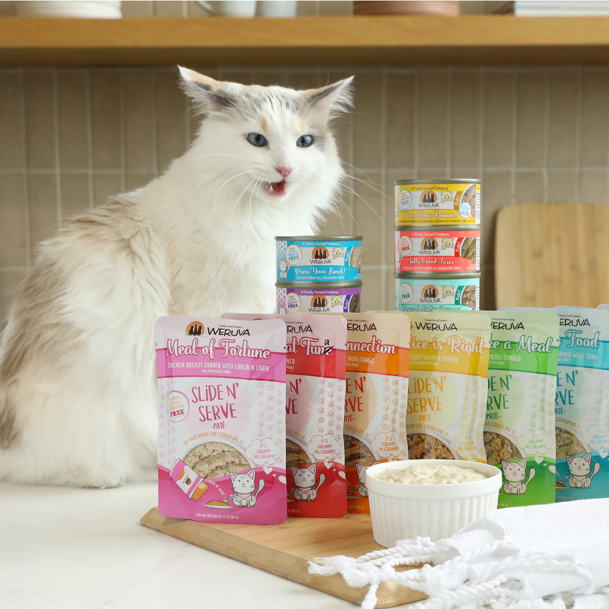 4397-Weruva Cat Paté Brand Image Set - Lifestyle