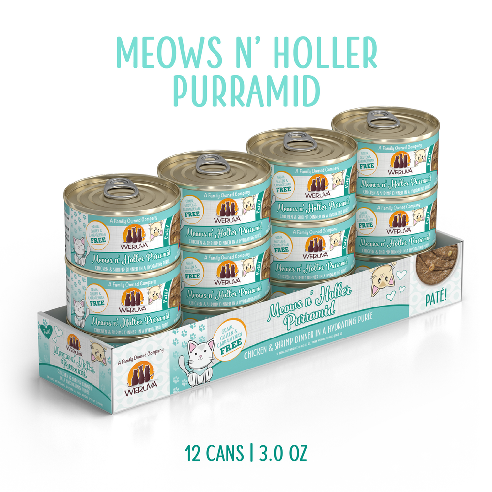 4496-813778018388 Meows n' Holler 3.0oz Can