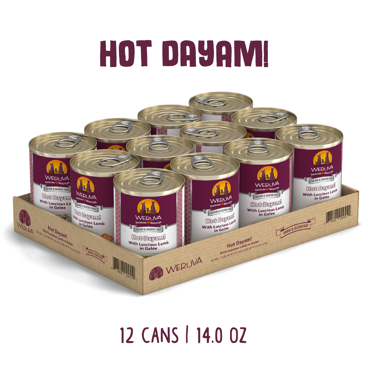 4551-878408004605 Hot Dayam! 14oz Can