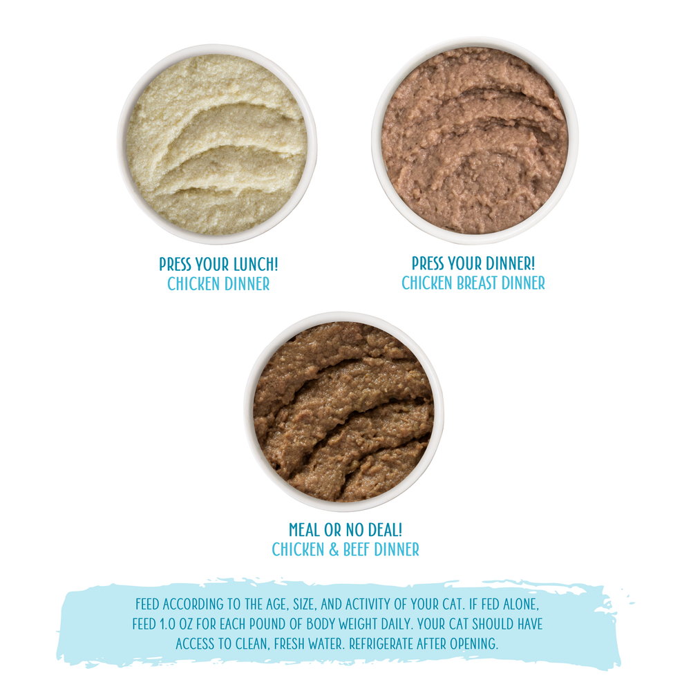 Weruva’s Big Time Bonus Round bowls are filled with hydrating cat food and bone-free proteins for your cat to enjoy.