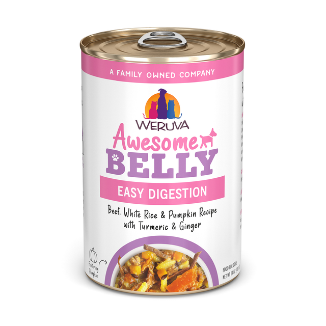 5655-810028245419 Awesome Belly w Beef, Rice & Pumpkin 14.0 oz