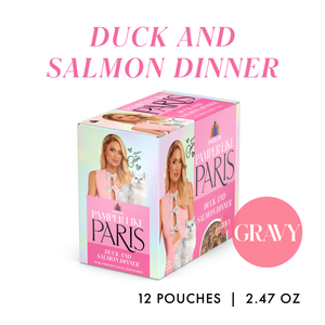 7574-810028247451 Pamper Like Paris Duck & Salmon 2.47oz Pouch