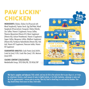 Paw Lickin Chicken Freeze Dried