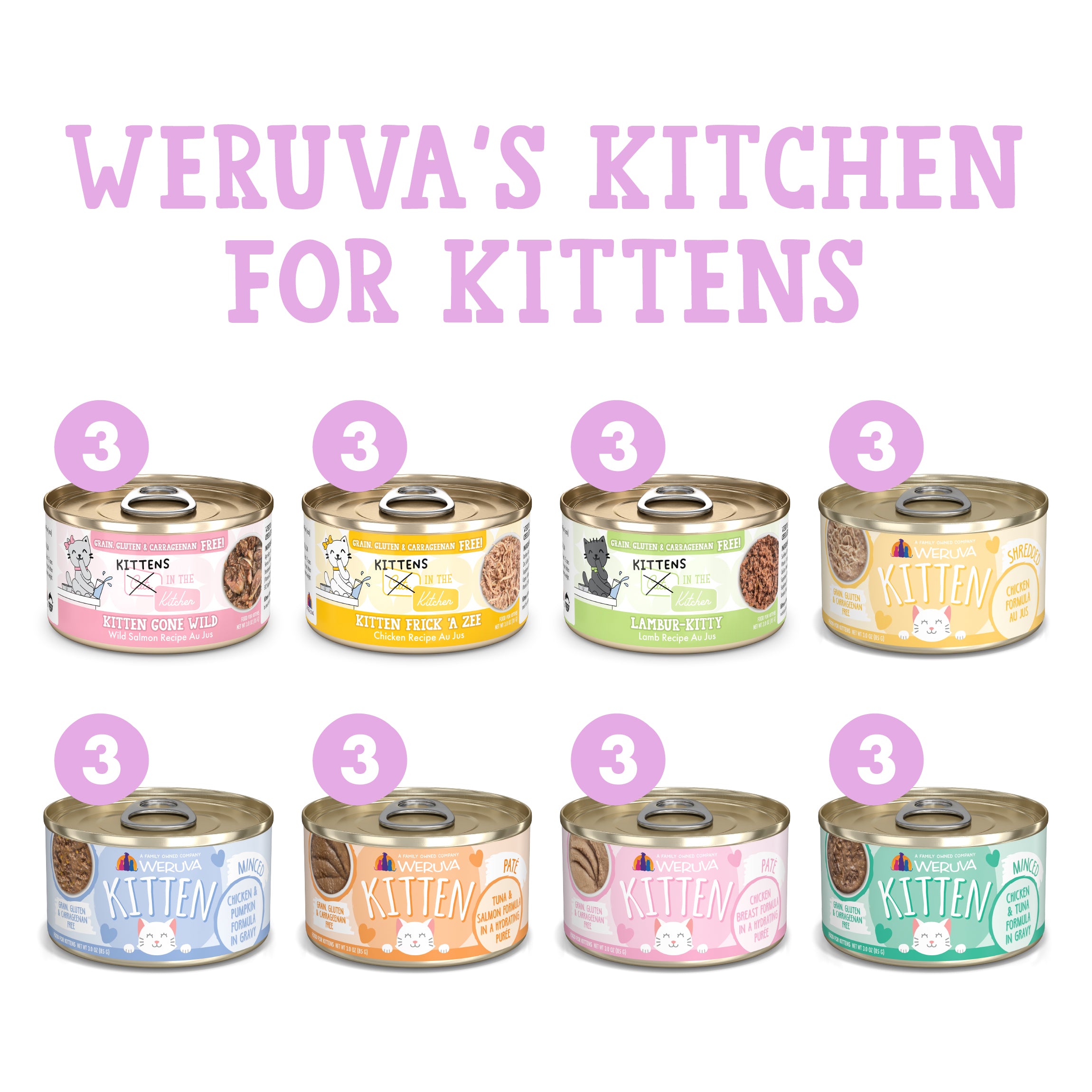 Weruva kitten food top