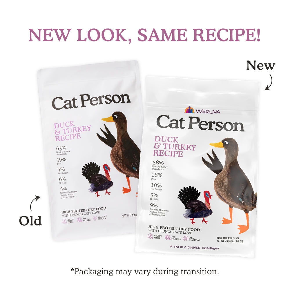 Weruva Cat Person Grain-Free Duck Turkey Dry Cat Food