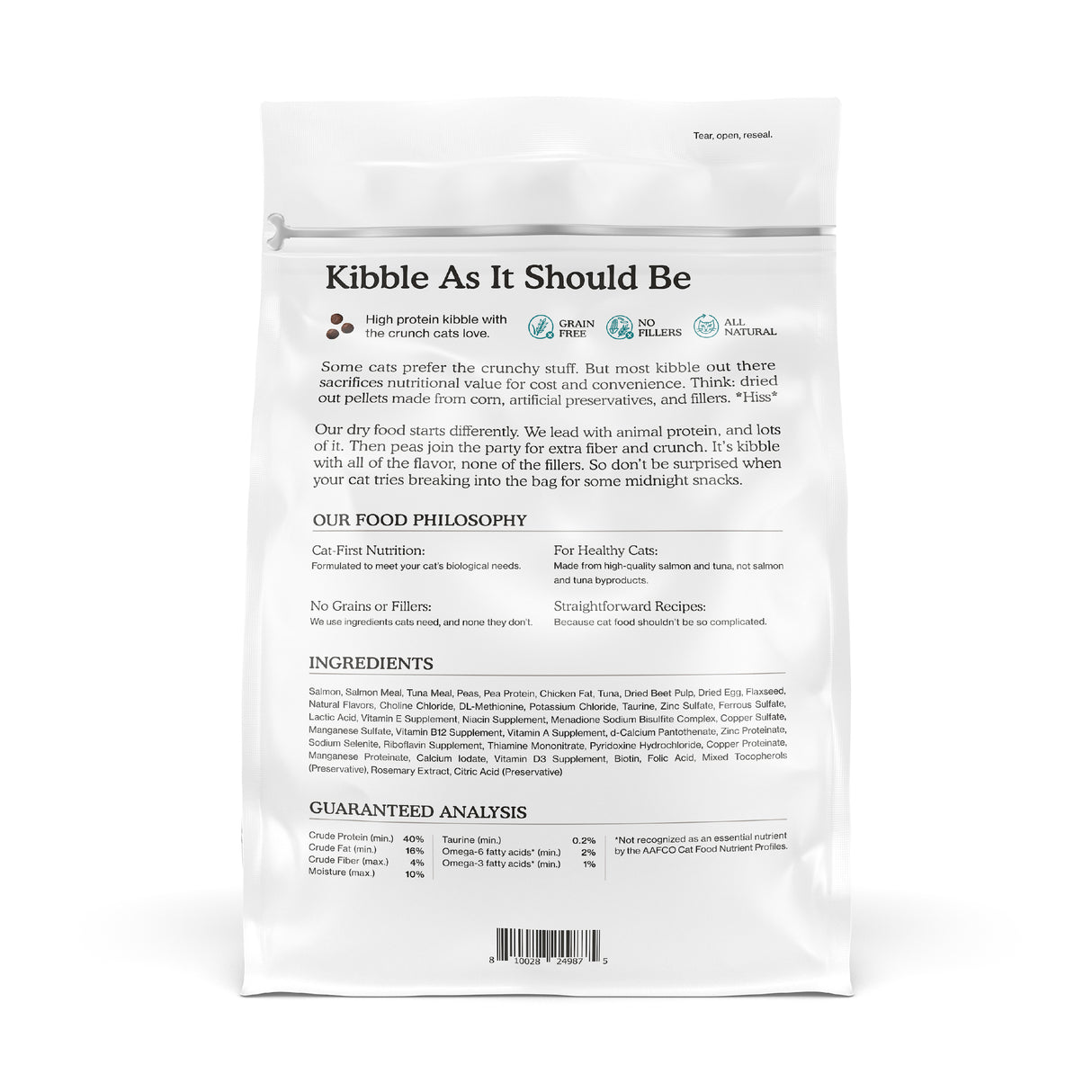 Salmon & Tuna Dry Food