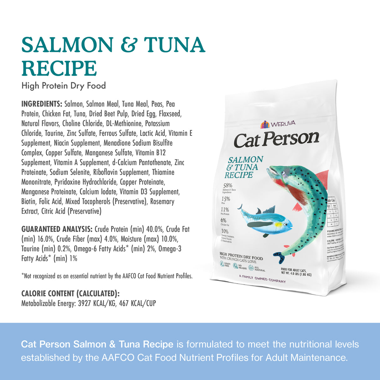 Salmon & Tuna Dry Food