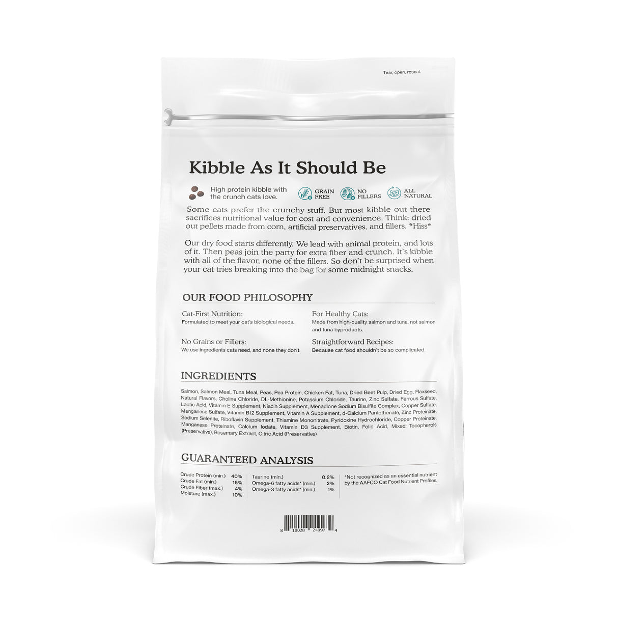Salmon & Tuna Dry Food