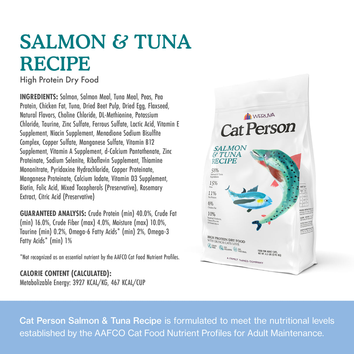 Salmon & Tuna Dry Food