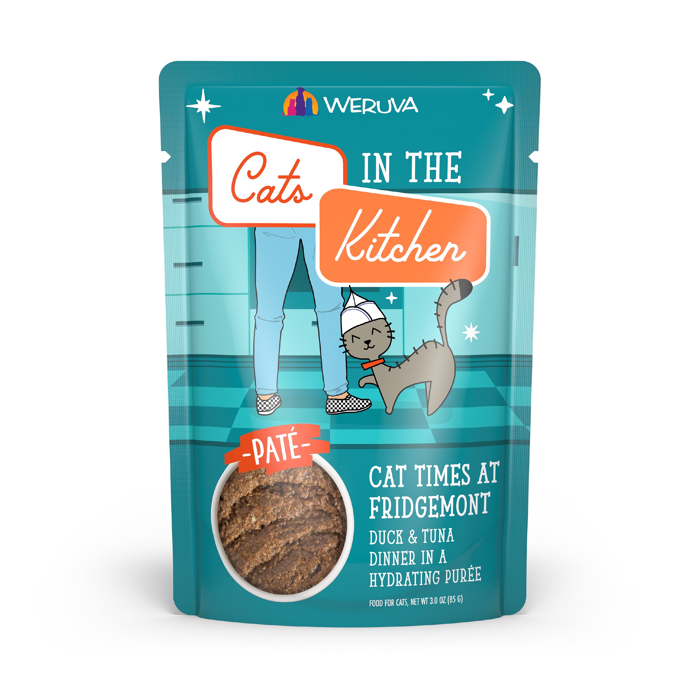 Weruva Cats in the Kitchen Cat Times at Fridgemont Paté Wet Cat Food