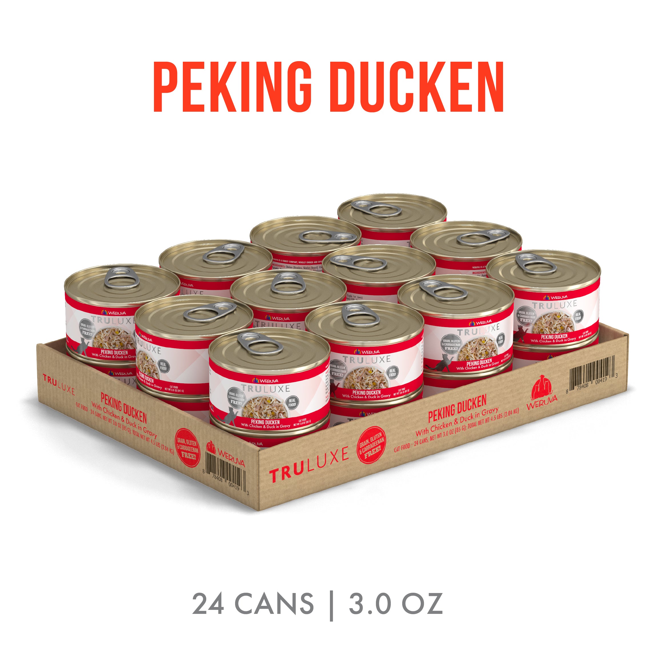 Weruva TruLuxe Peking Ducken Chicken & Duck in Gravy Wet Cat Food