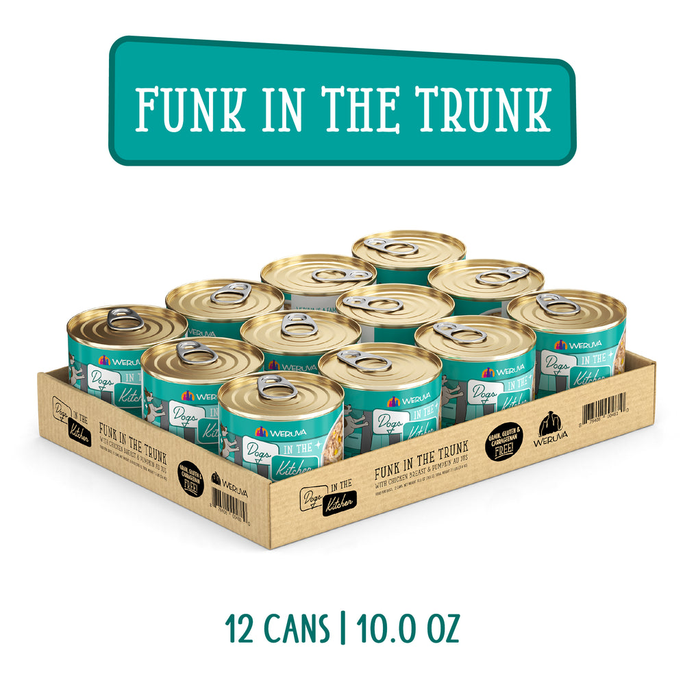 Weruva Dogs in the Kitchen Funk in the Trunk Grain Free Chicken & Pumpkin Canned Dog Food