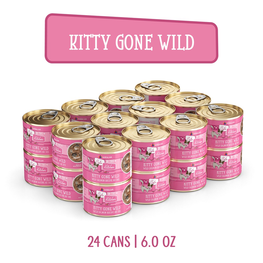 8825-878408008740 Kitty Gone Wild 6.0oz Can