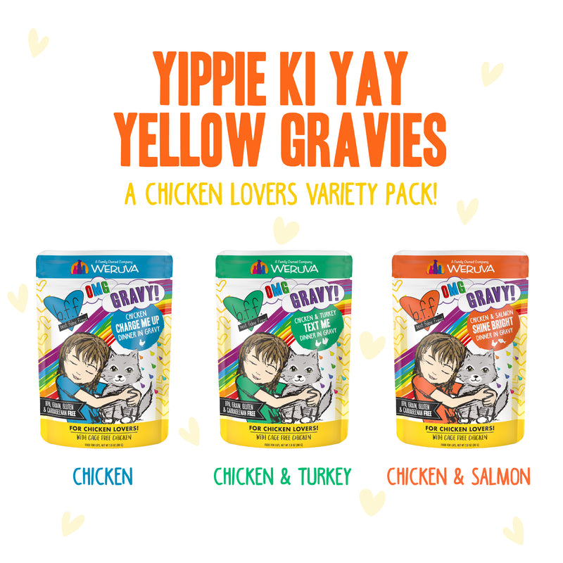 Yippie Ki Yay Yellow Gravies!
