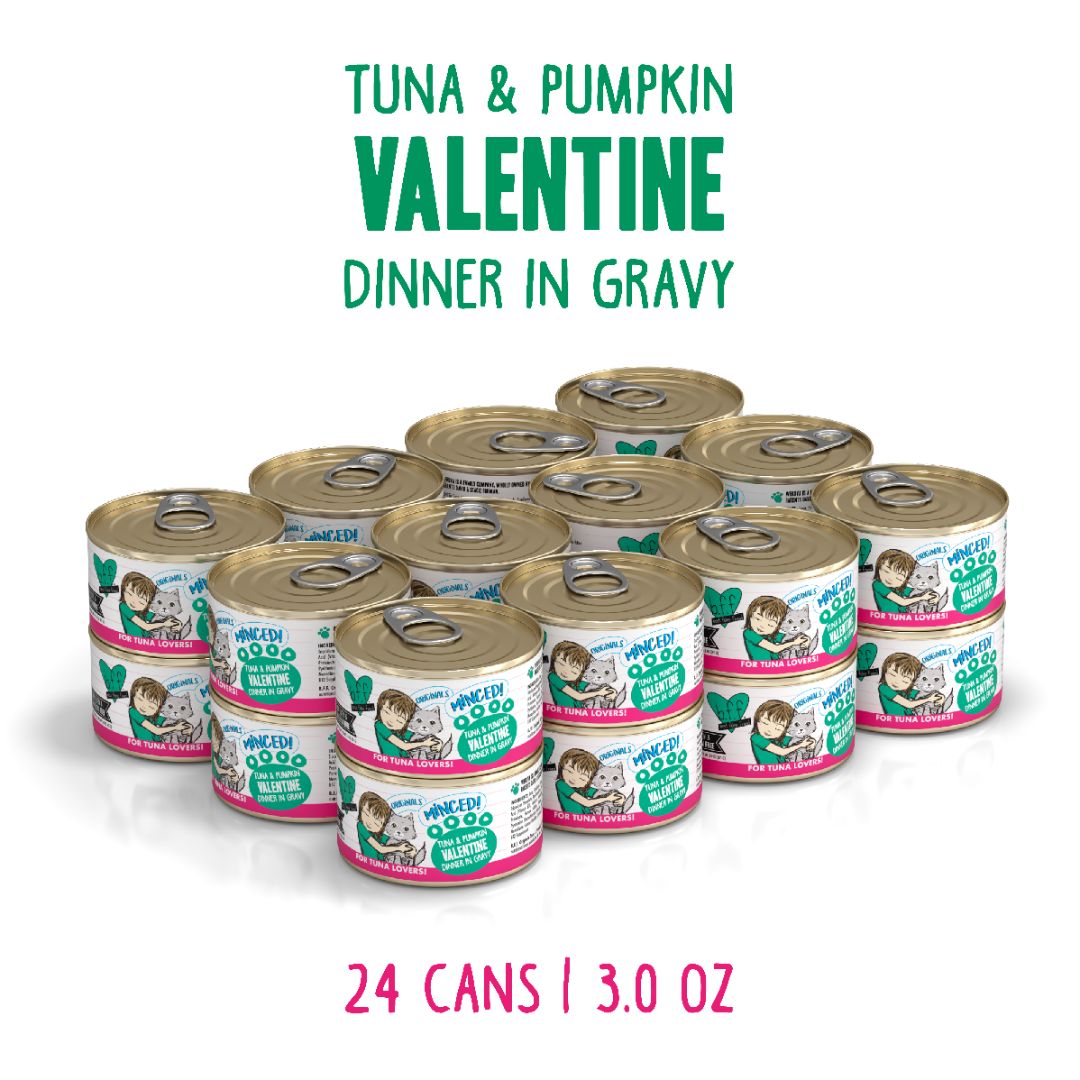 Weruva BFF Minced Tuna & Pumpkin Valentine In Gravy Wet Cat Food