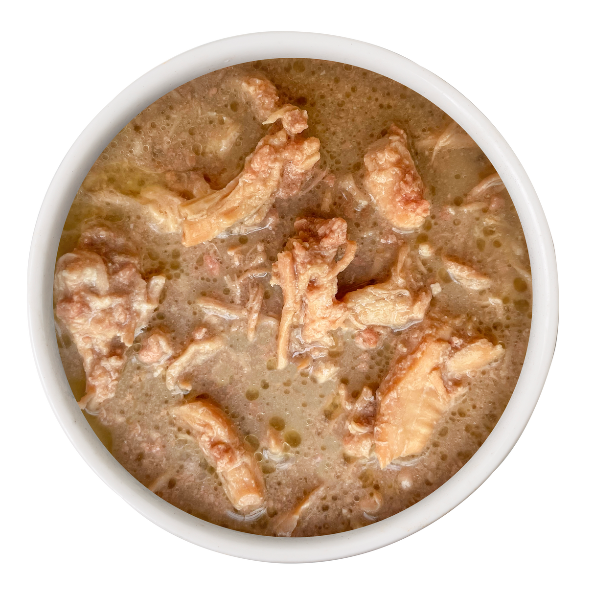Chicken Shreds in Broth