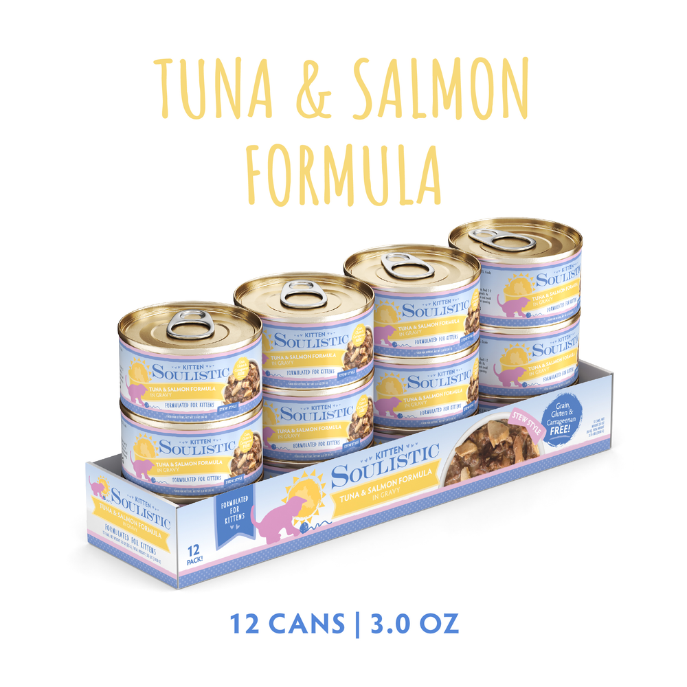 S0096-810028244849 Soulistic Kitten Tuna & Salmon in Gravy 3oz