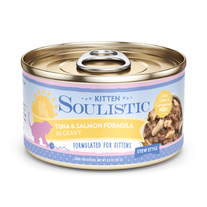 S0096-810028244849 Soulistic Kitten Tuna & Salmon in Gravy 3oz