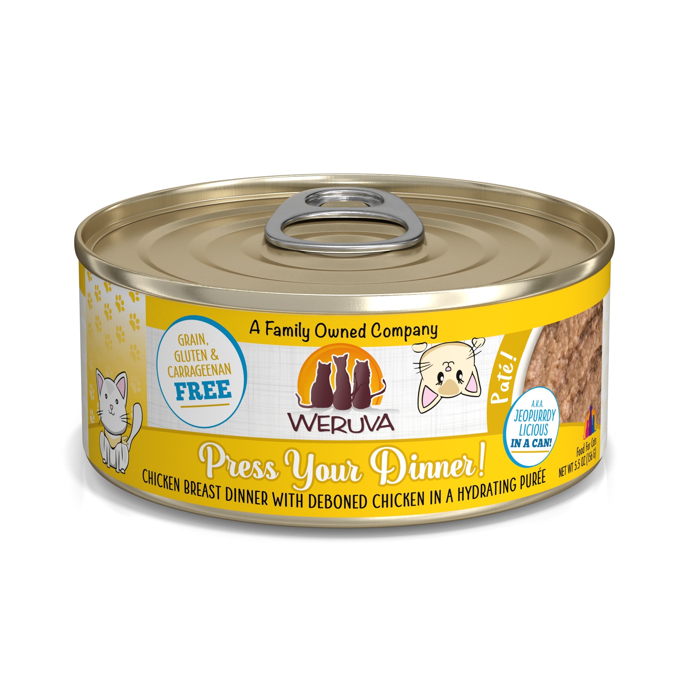 Weruva chicken online cat food