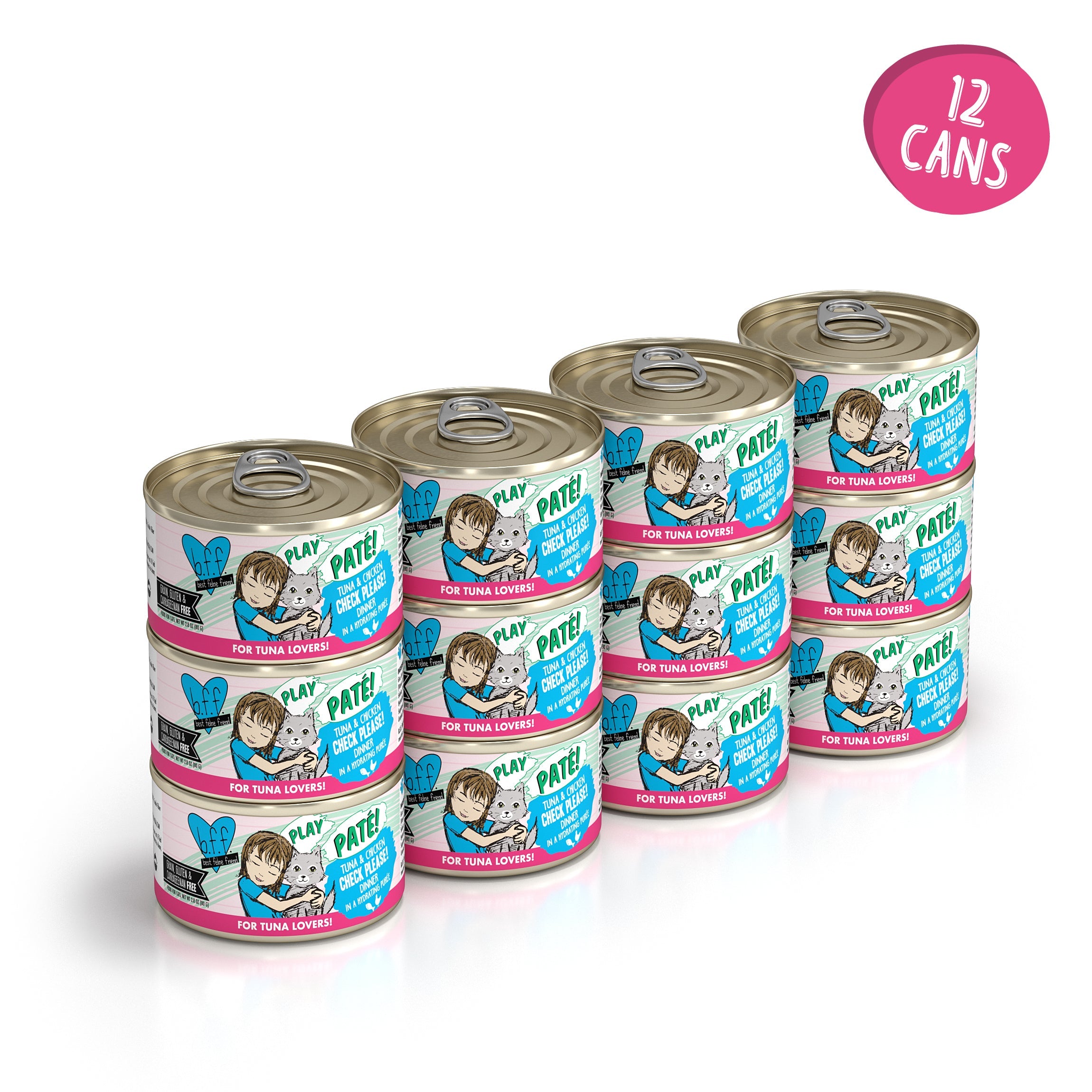 Weruva BFF PLAY Paté Tuna & Chicken Check Please Wet Cat Food