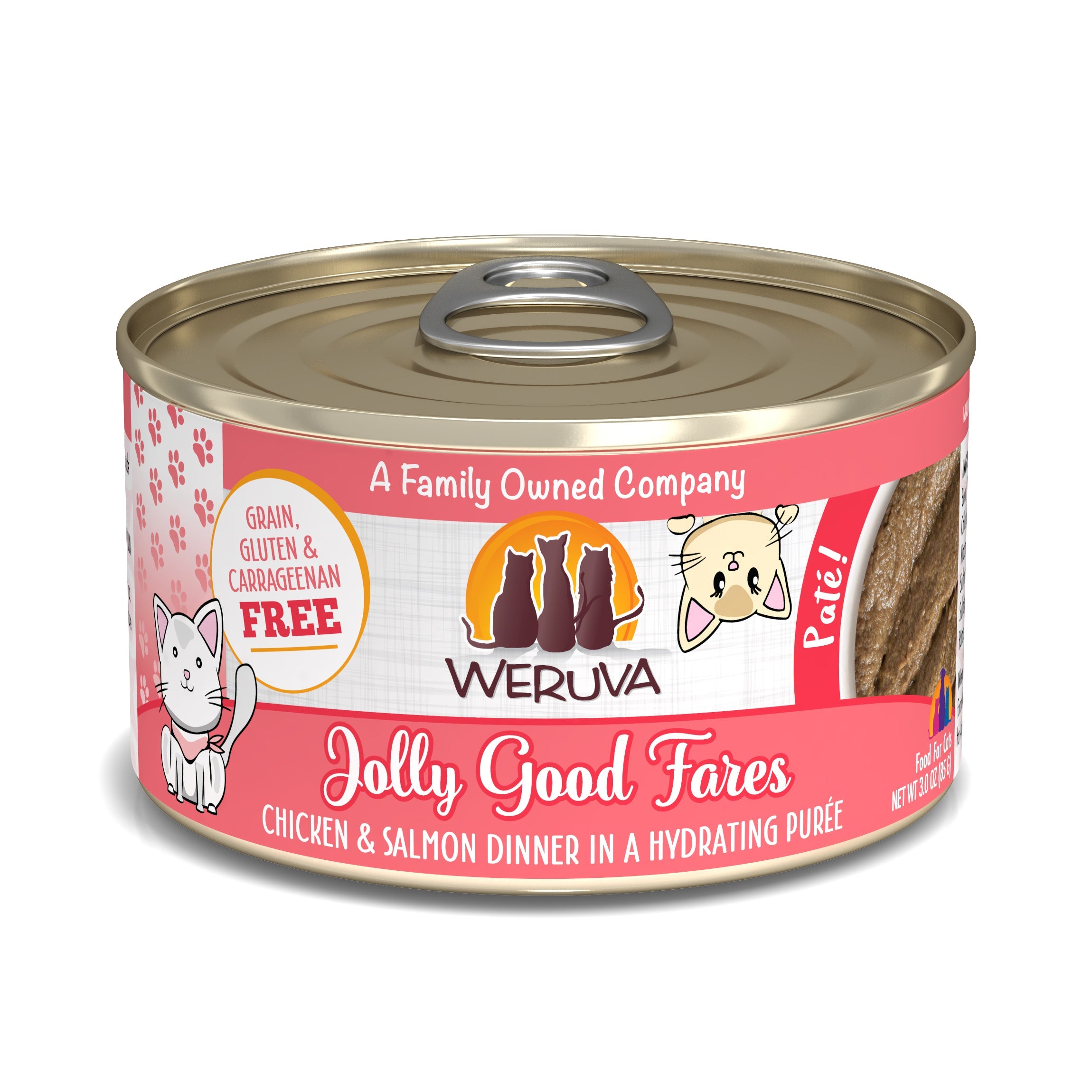 Wellness Complete Health Natural Grain Free Turkey and Salmon Pate Wet Canned Cat Food