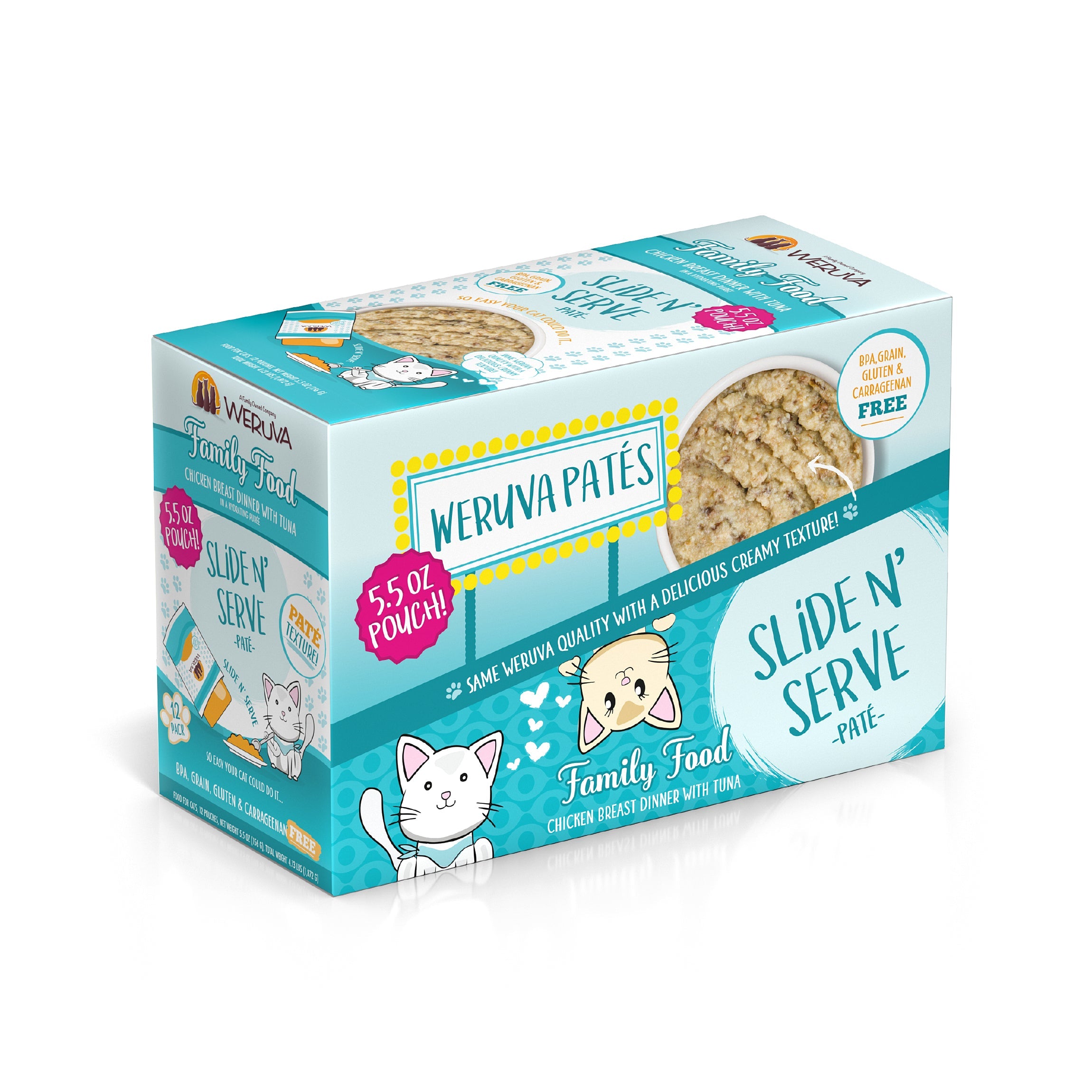 Weruva slide top n serve