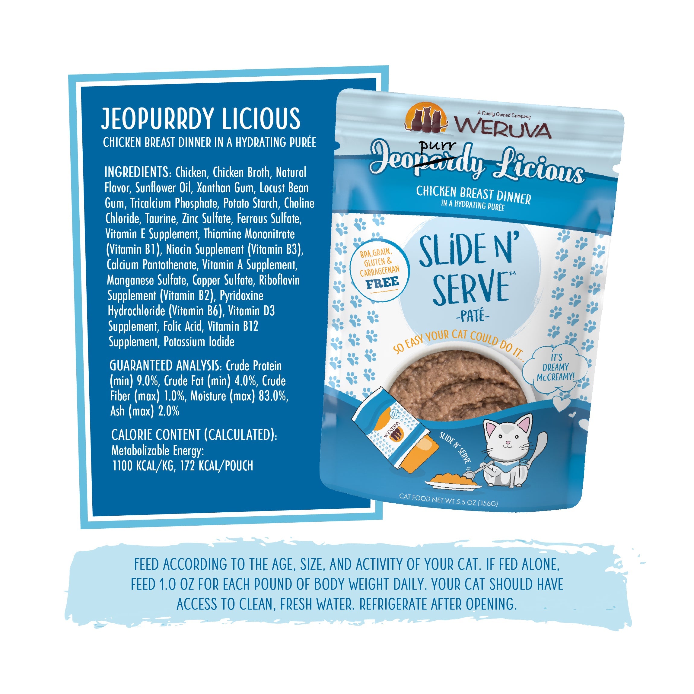 Weruva slide n serve outlet
