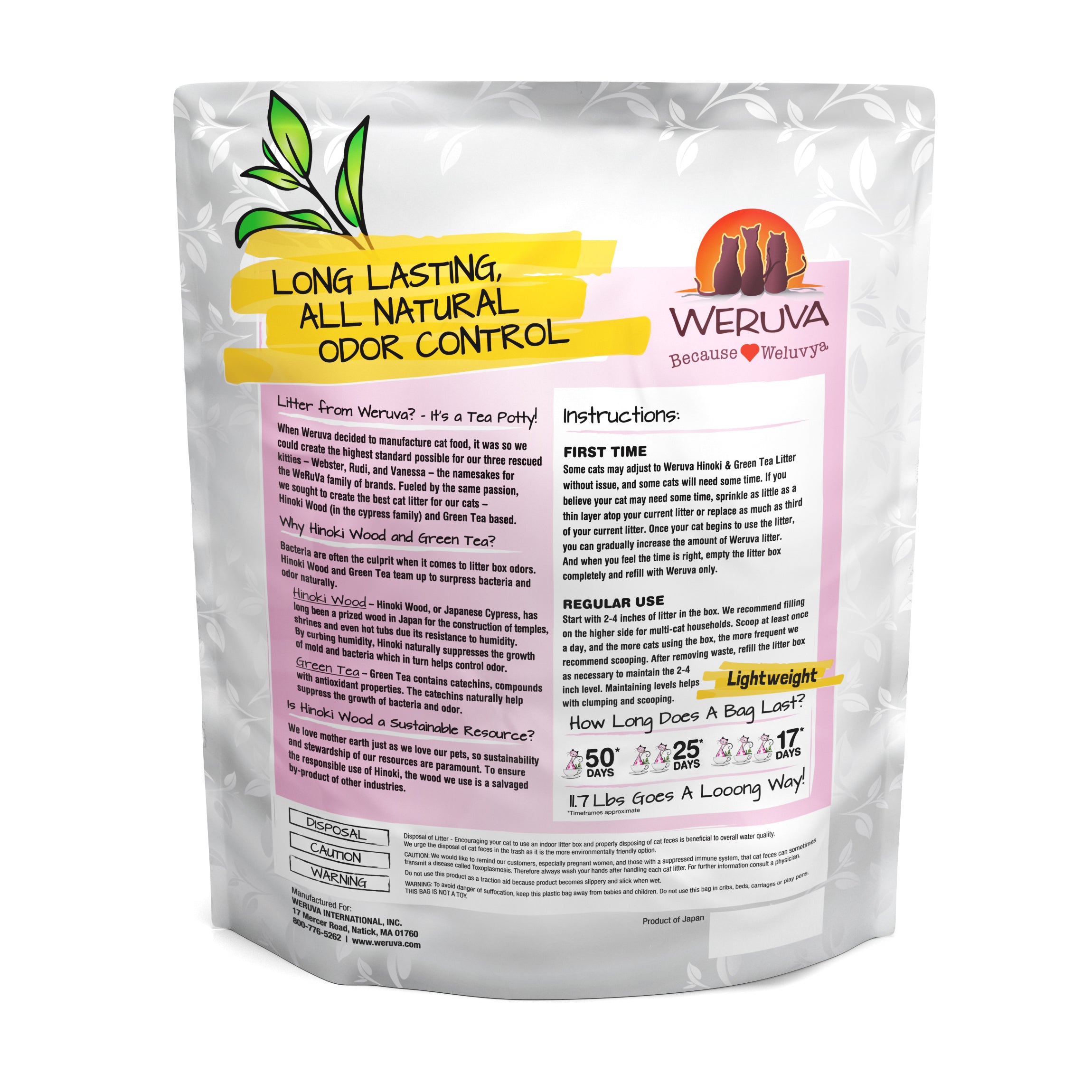 Weruva litter hotsell