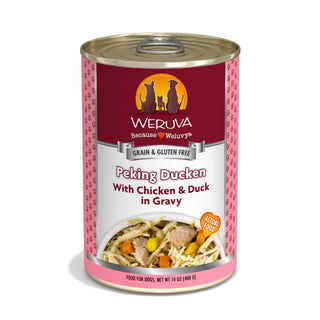 a can of food with a label