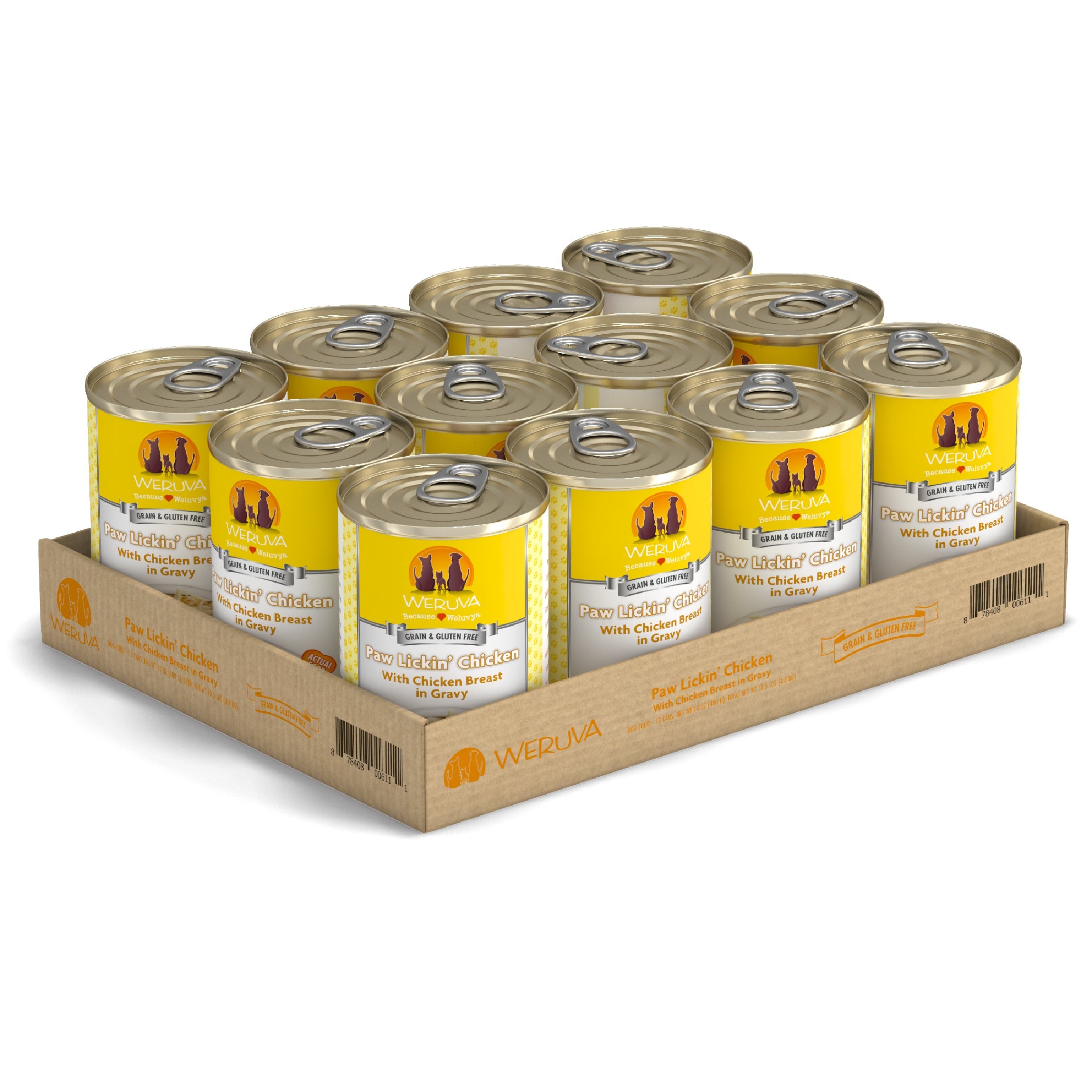 Weruva paw lickin chicken cat food clearance