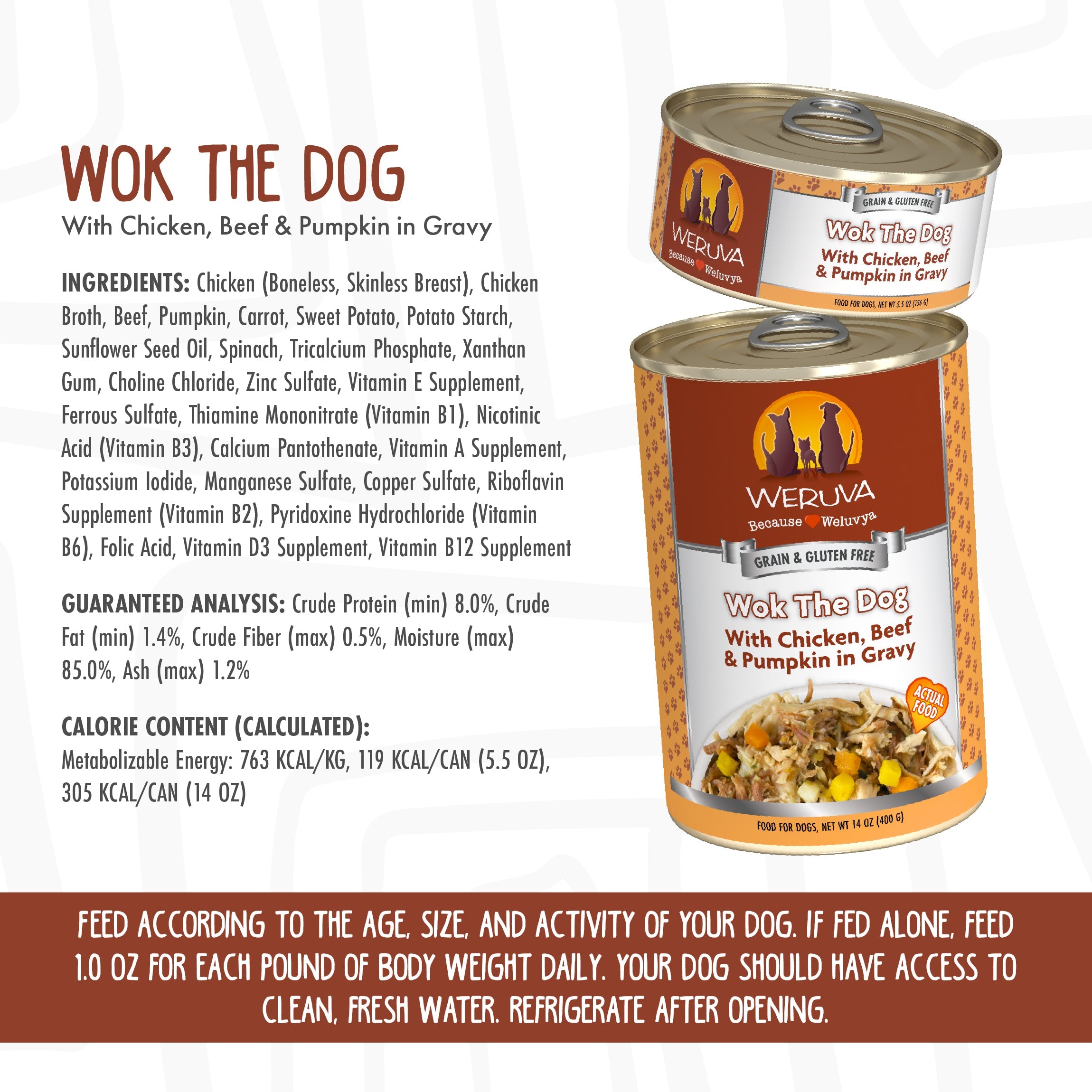 Weruva dog food ingredients on sale