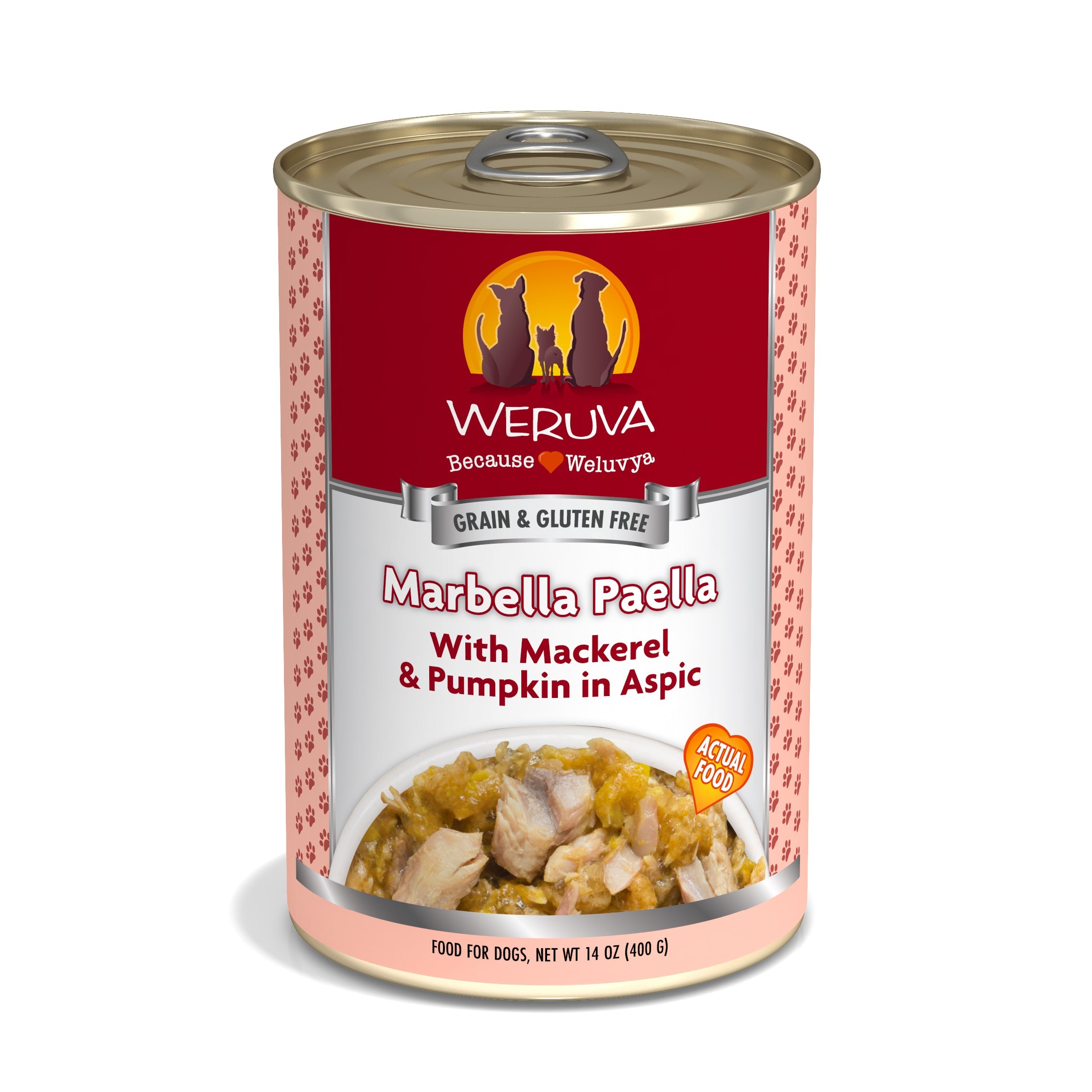 Weruva Classic Dog Marbella Paella with Mackerel Shrimp Wet Food