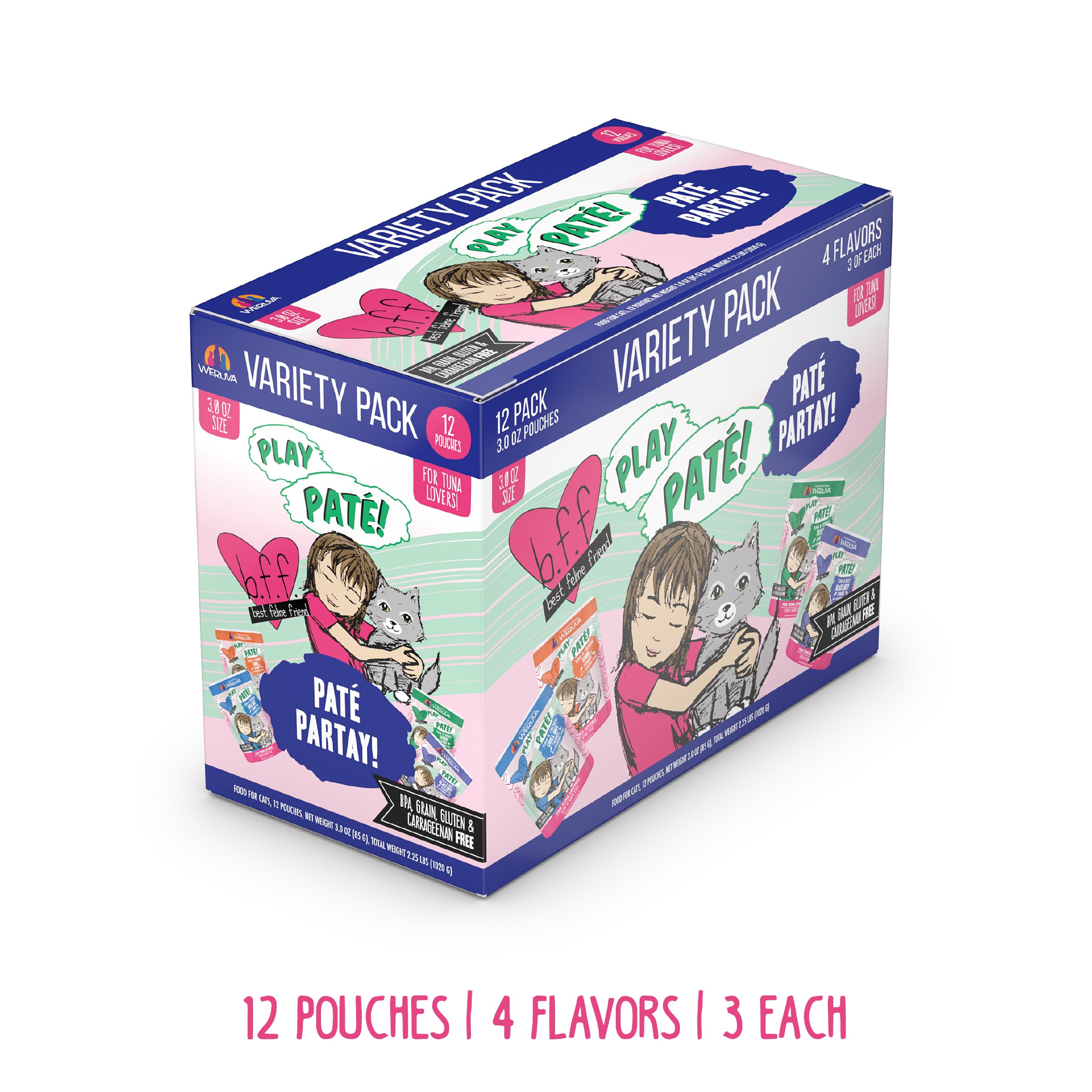BFF PLAY Pat Pat Partay Variety Pack Weruva