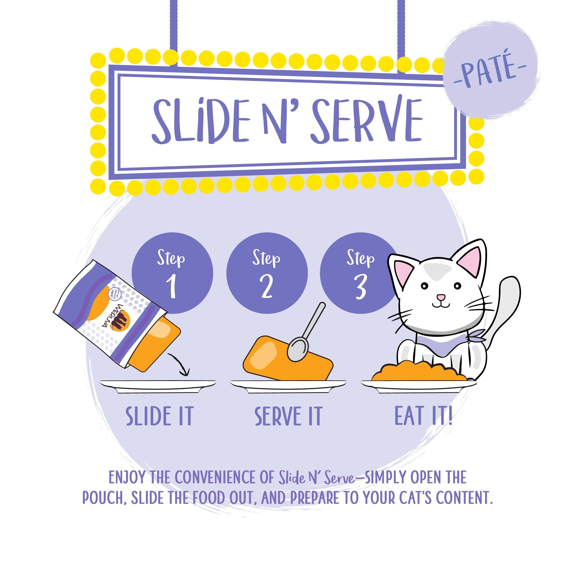 Weruva Cat Slide N' Serve Paté The Showcase Chowdown Variety Pack
