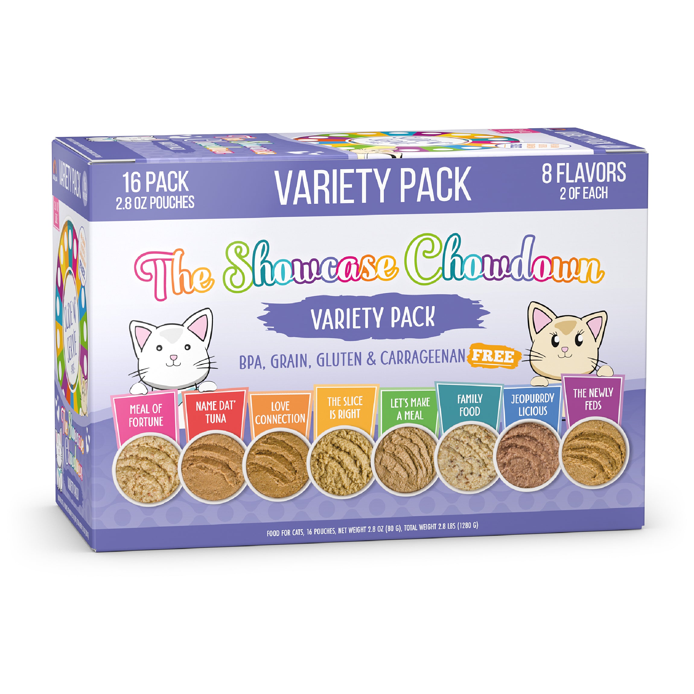 Weruva cat top food flavors